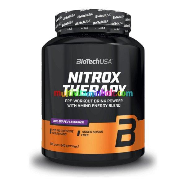 NitroX Therapy 680g kékszőlő - BioTech USA