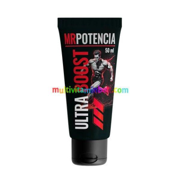 MrPotencia ULTRA BOOST krém 50 ml – Természetes potencianövelés és
méretnövelés külsőleges formulával