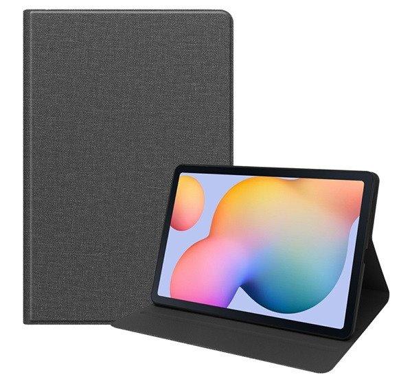 Tok álló, bőr hatású (FLIP, oldalra nyíló, asztali tartó, textil minta)
SÖTÉTSZÜRKE Samsung Galaxy Tab S6 Lite 10.4 WIFI (SM-P610) 2020, Samsung
Galaxy Tab S6 Lite 10.4 LTE (SM-P615) 2020, Samsung Galaxy Tab S6 Lite 10.4 WIFI
(SM-P613) 2022, Samsung 
