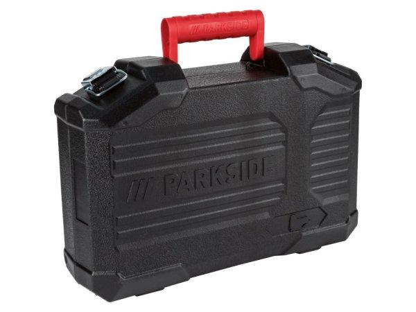 Gyári üres tároló és hordozó koffer ParkSide PSTK 800 C3 800W elektromos
dekopírfűrészhez (szúrófűrészhez) és tartozékaihoz