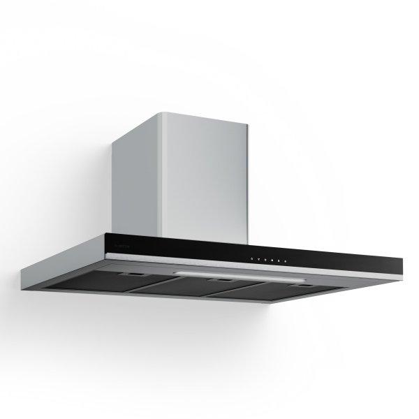 Klarstein Verosteel páraelszívó | Elegáns, minimalista, erőteljes |
Energiaosztály A++ | 881,6 m³/h | 90 cm