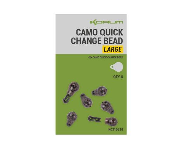 Korum Method Feeder Quick Change Bead Large Camou (K0310219)