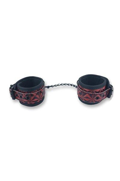 Fetish Ankles Cuffs Red lábbilincs