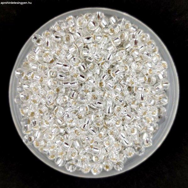 Miyuki kásagyöngy - 1 - Silver Lined Crystal - méret:11/0 - 100g-AKCIOS
