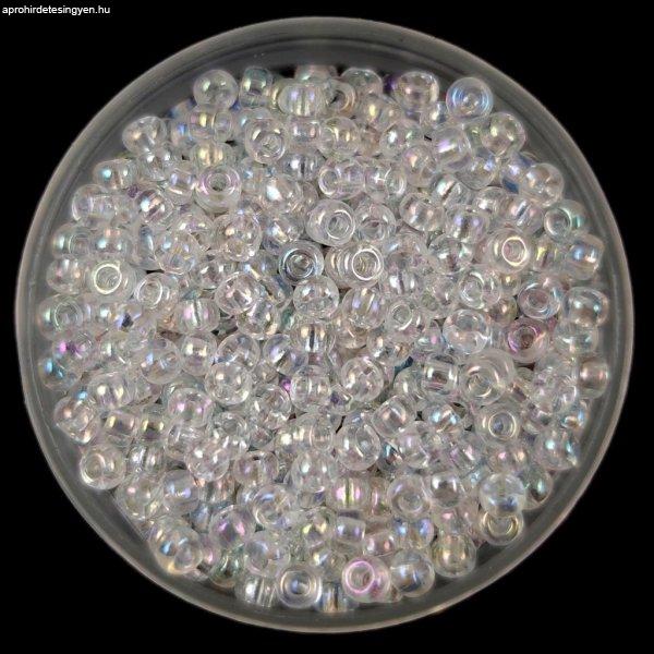 Preciosa kásagyöngy - 58205 - Crystal AB - méret: 9/0 - 100g - AKCIOS