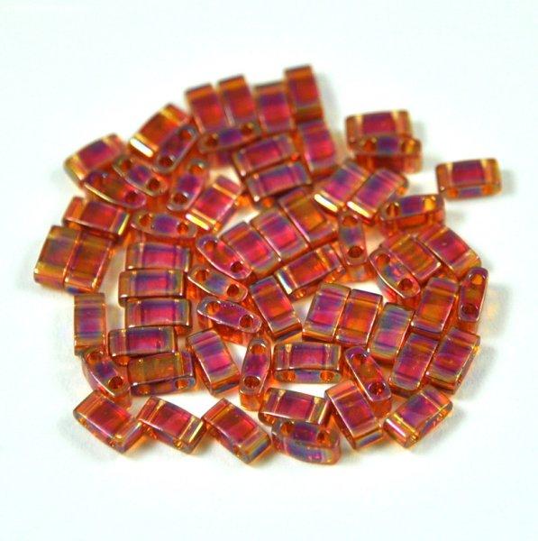 Miyuki féltila gyöngy - 257 - Raibow Topaz AB - 2.3x5mm