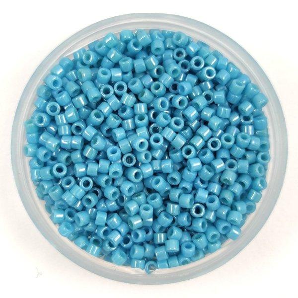 Miyuki delica gyöngy 0218 - Opaque Glazed Light Blue Luster - 50g-AKCIOS