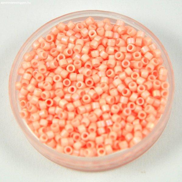 Miyuki delica gyöngy 1523 - Matte Opaque Light Salmon AB - 50g - AKCIOS