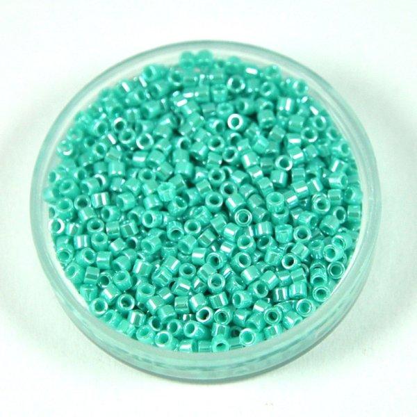 Miyuki delica gyöngy 1567 - Opaque Sea Opal Luster - 11/0 - 11/0 - 50g-AKCIOS