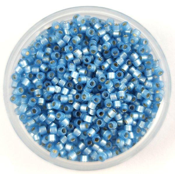 Miyuki delica gyöngy 2176 - duracoat semi - frosted silvel lined light bayberry
- 11/0 - 50g-AKCIOS
