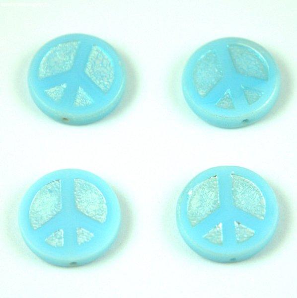 Cseh table cut gyöngy - hosszában fúrt - Peace - 63000-28703 - Sky Blue Full
AB - 16mm (8db)