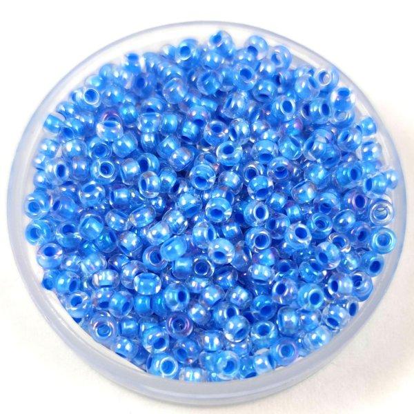 Preciosa kásagyöngy - 58536 - Blue Lined Crystal AB - méret: 10/0 - 100g -
AKCIOS