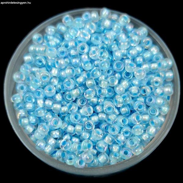Preciosa kásagyöngy - 58532 - Light Blue Lined Crystal AB - méret: 10/0 -
100g - AKCIOS