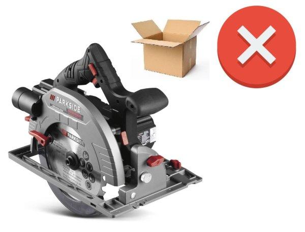HIBÁS, működésképtelen, használt (megkímélt) ParkSide Performance PPHKSA
40-Li A1 SOLO Brushless X20 akkumulátoros, dupla akkus kézi körfűrész 190
mm fűrészlap, koffer, akku és töltő NÉLKÜL