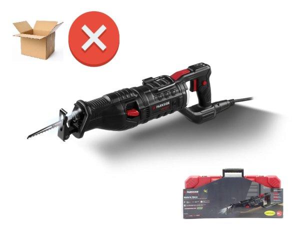HIBÁS, használt, működésképtelen ParkSide Performance PPFS 1250 A1
elektromos (vezetékes) 1250W 32 mm kardfűrész, orrfűrész, szablyafűrész
levehető kábellel, kofferben