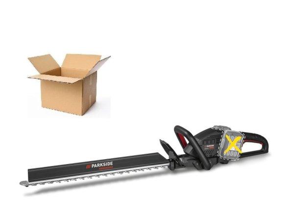 HASZNÁLT ParkSide Performance PPHSA 40-Li A1 SOLO 40V (2 x 20V dupla akkus) 58
cm vezeték nélküli, akkumulátoros prémium sövényvágó, sövénynyíró,
akku és töltő nélkül