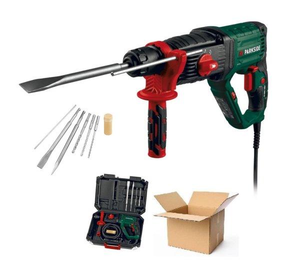 HASZNÁLT ParkSide PBH 1050 D4 SDS Plus 1050W 3J elektromos (vezetékes)
ütvefúró, fúrókalapács, vésőkalapács