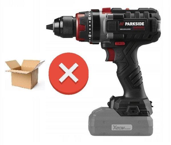 HIBÁS, működésképtelen ParkSide Performance PPSBSA 20-Li A1 SOLO 150 Nm
X20V akkus ütvefúró, csavarbehajtó,fúró tartozékok nélkül,
alkatrésznek