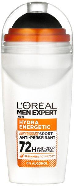 L'Oréal Paris Golyós izzadásgátló Men Expert Hydra Energetic (Extreme
Sport Anti-Perspirant) 50 ml