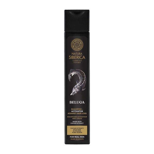 Natura Siberica Hajnövekedést elősegítő sampon Men Beluga (Shampoo
Activator Against Hair Loss) 250 ml