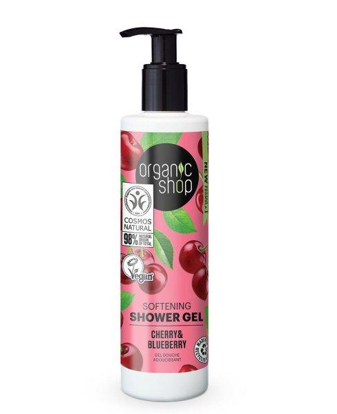 Organic Shop Lágyító tusfürdő Cseresznye és áfonya (Softening Shower Gel)
280 ml
