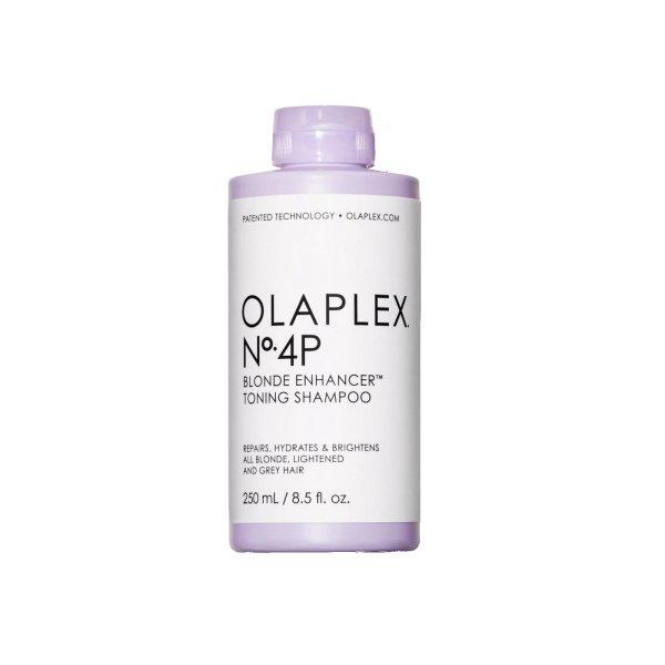 Olaplex Sampon hideg szőke hajra No. 4 Blonde Enhancer (Toning Shampoo) 250 ml