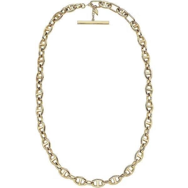 Fossil Modern aranyozott nyaklánc Heritage JF04521710