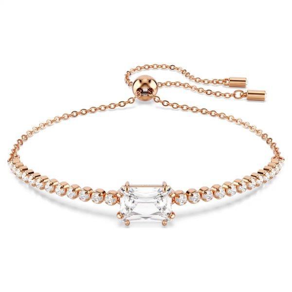 Swarovski Aranyozott karkötő színtiszta cirkónium kövekkel Tennis Matrix
5730706