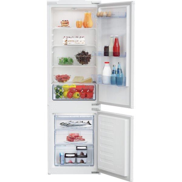 Beko BCSA285K4SN beépíthető alulfagyasztós hűtő 178cm