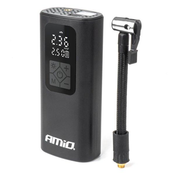 Amio, Kompresszor Tölthető 10bar, Powerbank funkció