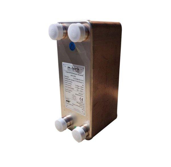 M-TECH FHC030 50 lemezes, rézzel forrasztott lemezes hőcserélő 4x1"