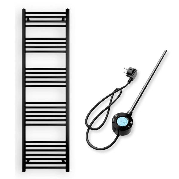 Törölközőszárító radiátor elektromos fűtőpatronnal 50 x 170 cm - Nero
Italia S-600W (fekete)