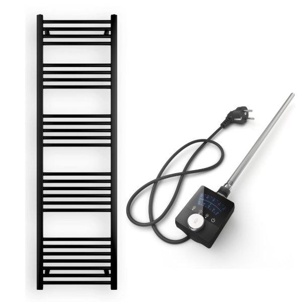 Törölközőszárító radiátor elektromos fűtőpatronnal 50 x 170 cm - Nero
Italia AF-13-600W (fekete)