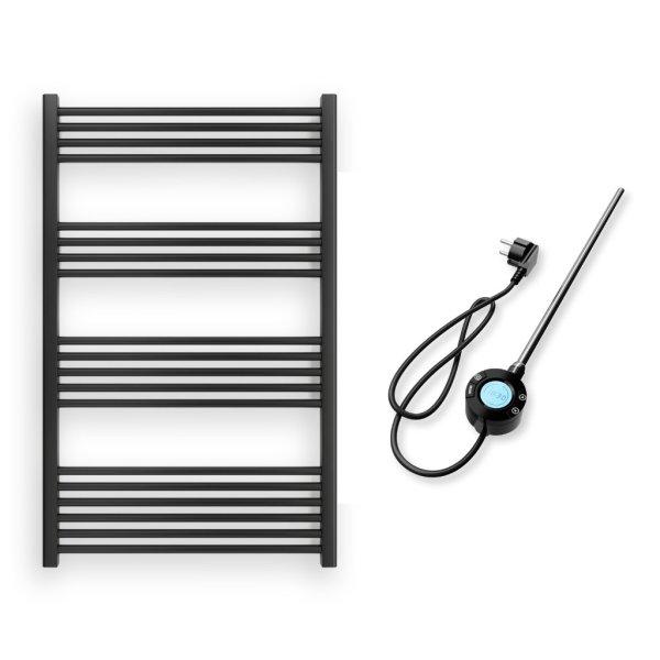 Törölközőszárító radiátor elektromos fűtőpatronnal 75 x 120 cm - Nero
Italia S-400W (fekete)