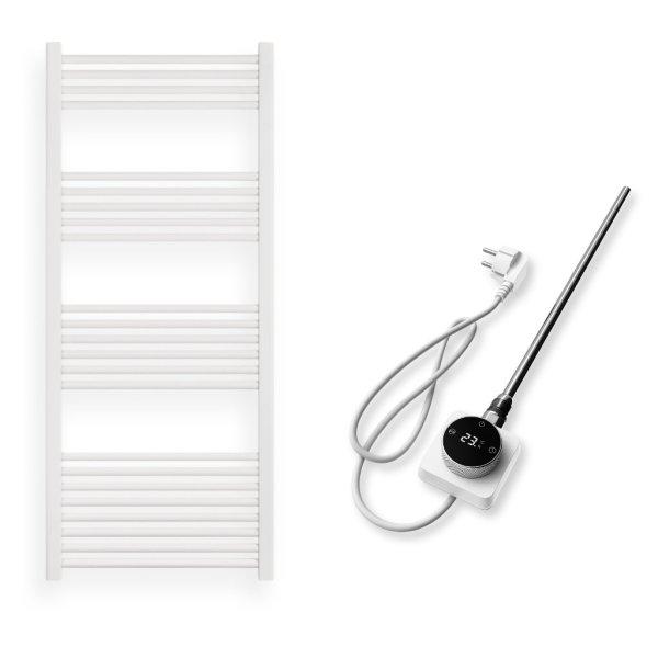 Törölközőszárító radiátor elektromos fűtőpatronnal 60 x 140 cm - Nero
Italia AF-14-600W (fehér)