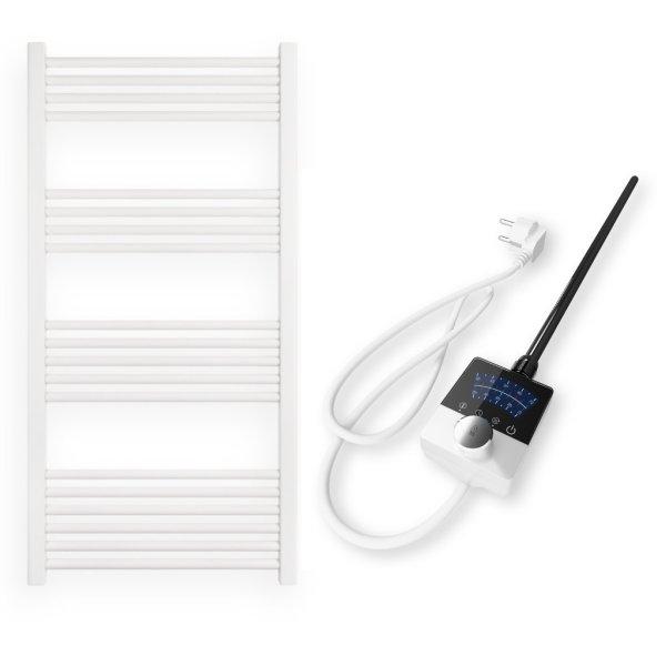 Törölközőszárító radiátor elektromos fűtőpatronnal 60 x 120 cm - Nero
Italia AF-13-400W (fehér)