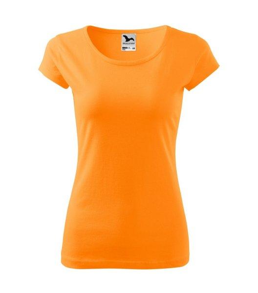 MALFINI Női póló Pure - Mandarin narancs | XS
