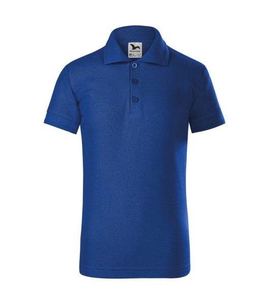 MALFINI Gyerek galléros póló Pique Polo - Királykék | 122 cm (6 éves)