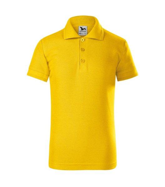 MALFINI Gyerek galléros póló Pique Polo - Sárga | 110 cm (4 éves)