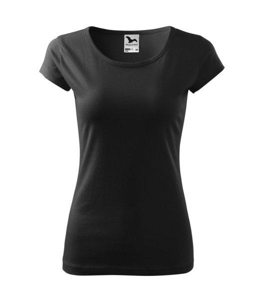 MALFINI Női póló Pure - Fekete | XL