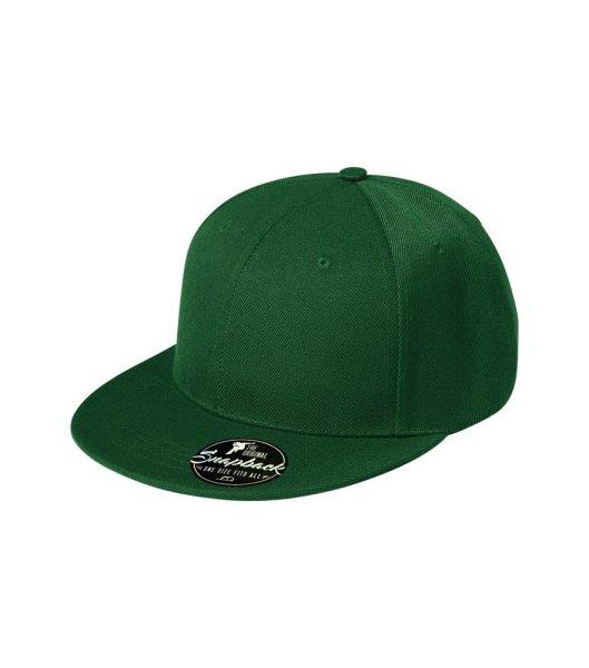 MALFINI Rap 6P siltes sapka - Palackzöld | unisex