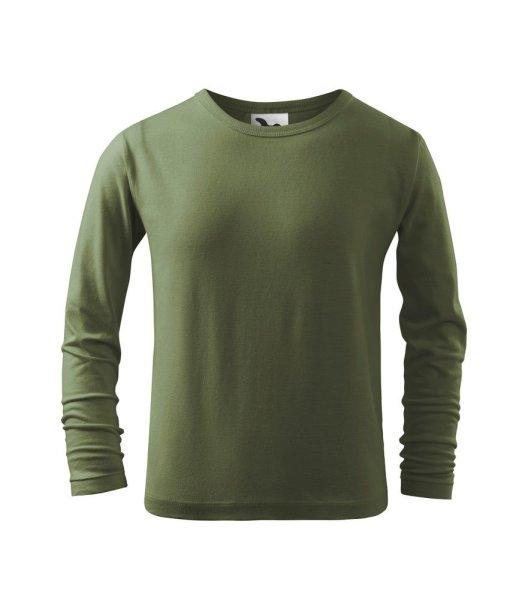 MALFINI Gyerek hosszú ujjú póló Long Sleeve - Khaki | 134 cm (8 éves)
