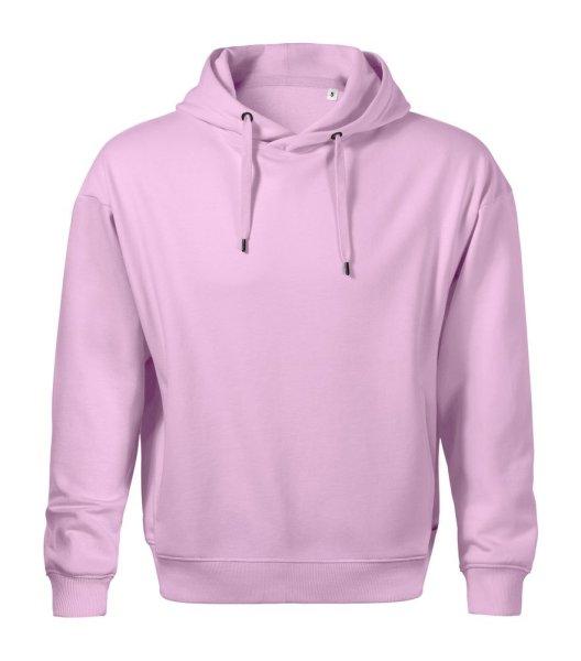 MALFINI Férfi kapucnis pulóver Moon - Orchid | XL