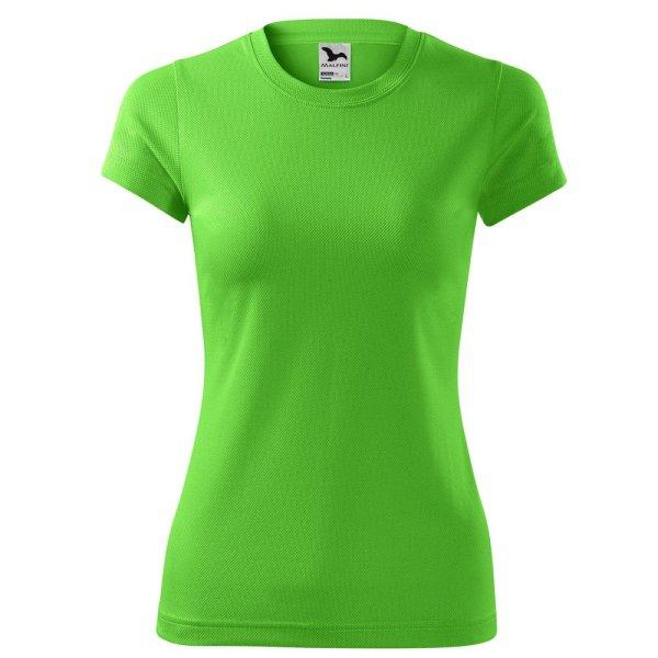 MALFINI Női póló Fantasy - Apple green | L