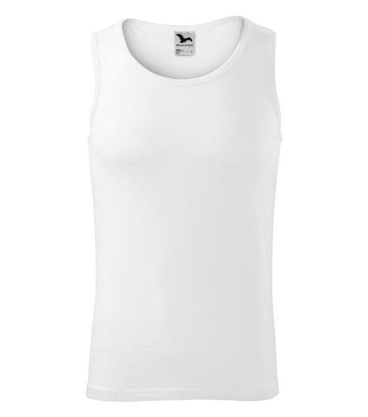 MALFINI Férfi atléta Core - Fehér | 2XL