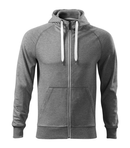 MALFINI Férfi felső Voyage - Sötétszürke melírozott | 2XL