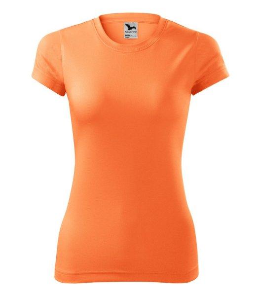 MALFINI Női póló Fantasy - Neon mandarinsárga | 2XL