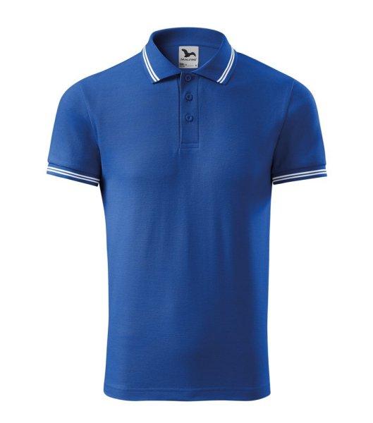 MALFINI Férfi galléros póló Urban - Királykék | 2XL