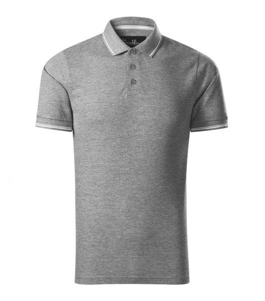 MALFINI Pique férfi galléros póló Perfection Plain - Sötétszürke
melírozott | 3XL