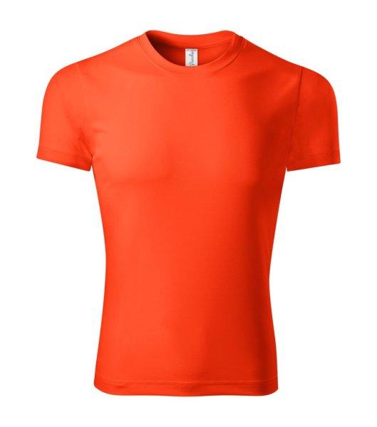 MALFINI Póló Pixel - Neon narancssárga | 2XL